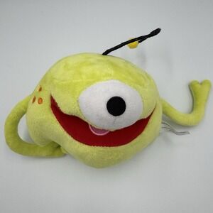 Curriculum Associates Yoop Plush Stuffed Monster Toy Green One Eyed